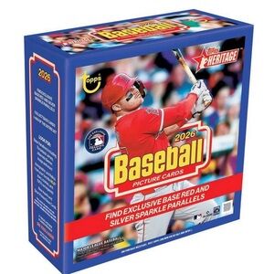 Topps 2026 heritage baseball 278 base cards plus 31 short print